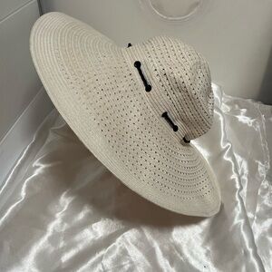 Ralph Lauren Cream Sun Hat